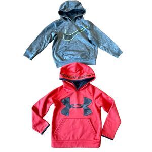 Boys size Nike Under Armour hoodie bundle